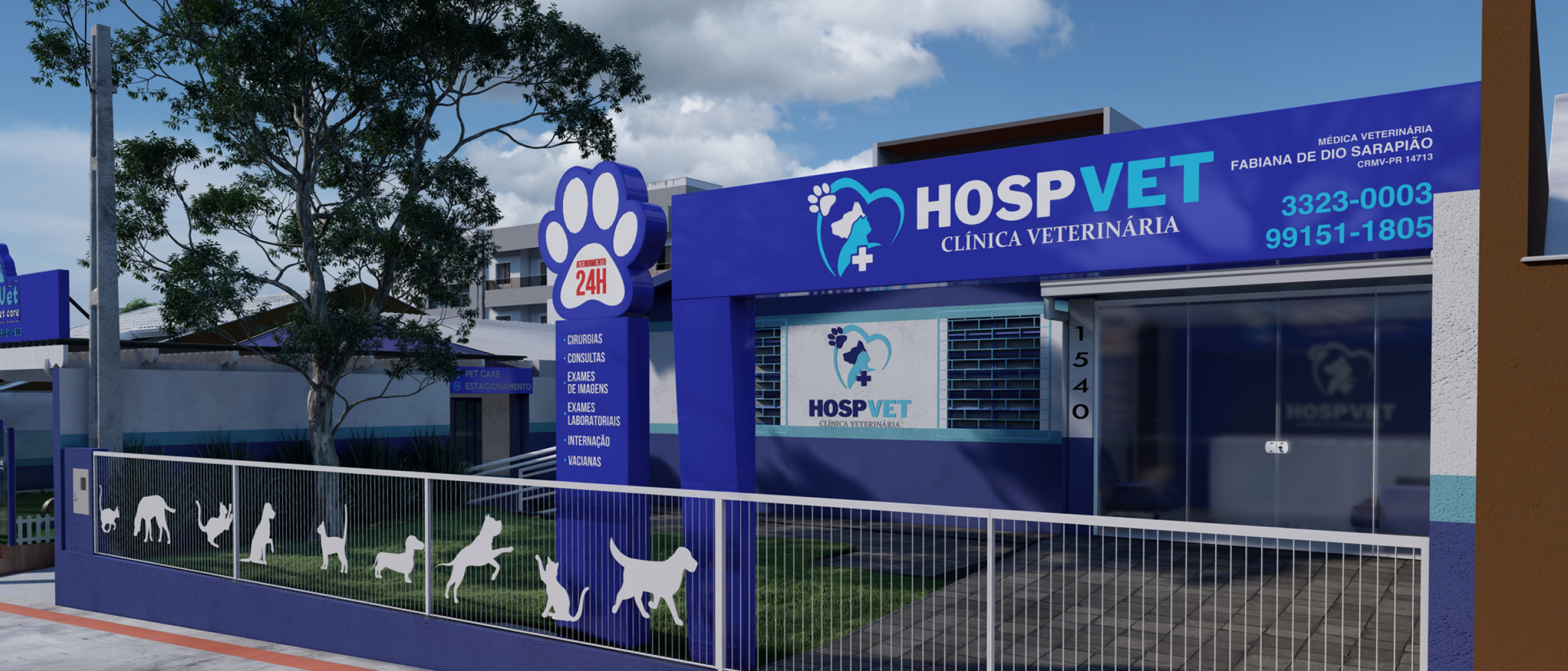 Imagem de uma clínica